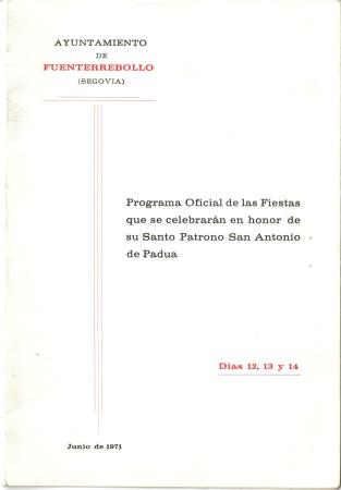 FIESTAS 1971 -2