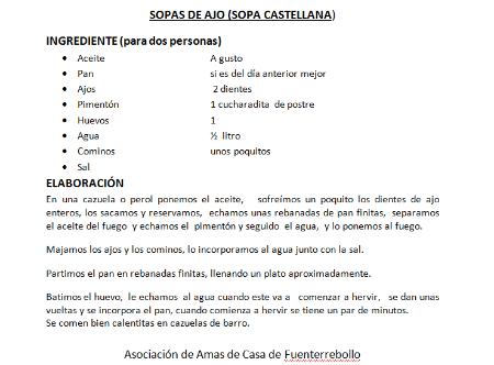 sopa castellana