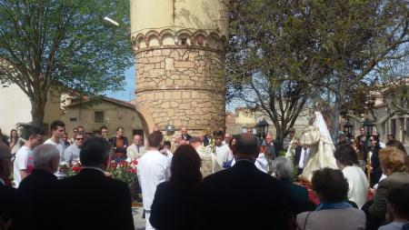 Imagen Fuenterrebollo se llena de gente durante la Semana Santa