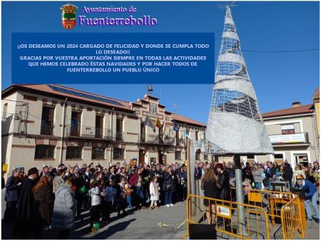 Imagen ¡DESDE EL AYUNTAMIENTO DE FUENTERREBOLLO OS DESEAMOS UN FELIZ 2024!